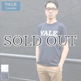 6.2oz丸胴YALE"YALE"オールドプリントTEE / Audience