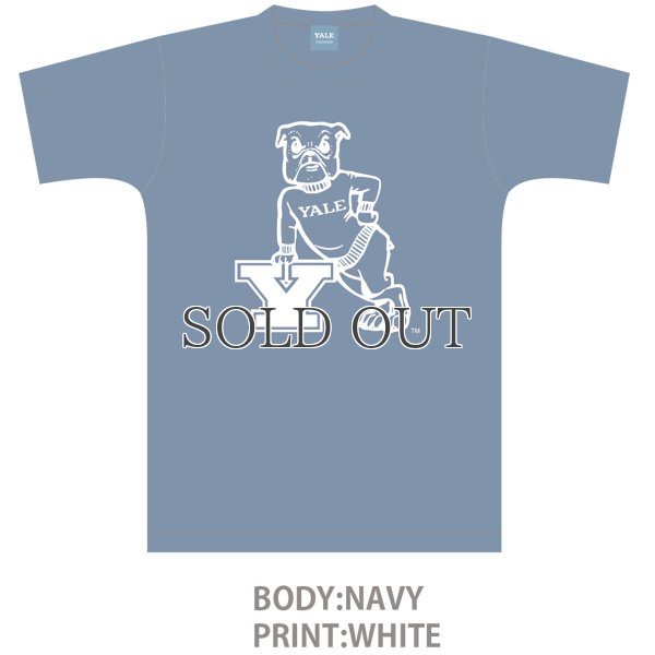 画像9: 6.2oz丸胴YALE"Y-Handsome"オールドプリントTEE / Audience