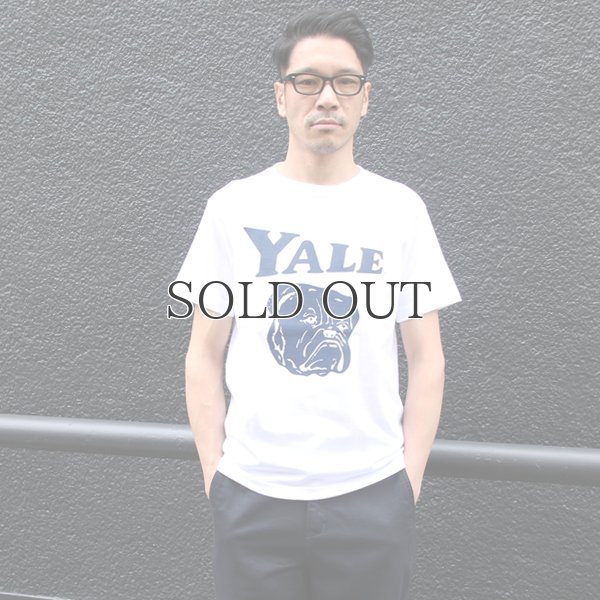 画像7: 6.2オンス丸胴BODY YALE"Handsome-YALEオールドプリント"TEE / Audience