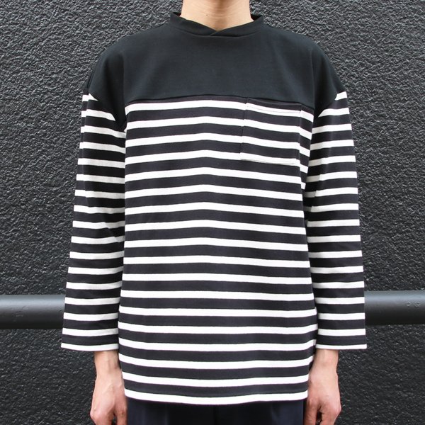画像12: Basque10オンス(バスク天竺)ベースボールネックポケ付 9分袖カットソー【MADE IN JAPAN】『日本製』 / Upscape Audience