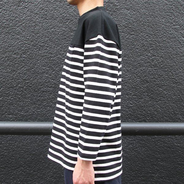 画像14: Basque10オンス(バスク天竺)ベースボールネックポケ付 9分袖カットソー【MADE IN JAPAN】『日本製』 / Upscape Audience