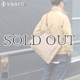 キャンバスレザーシティーメールバッグ 【送料無料】 【RE-STOCK】 / vasco