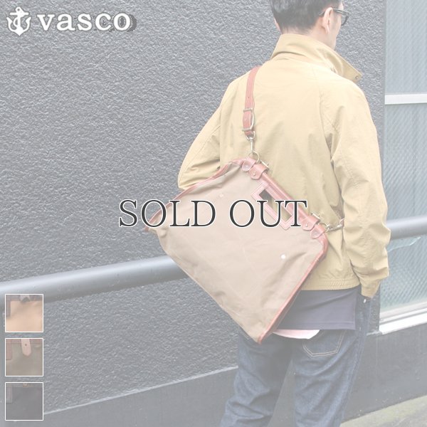 画像1: キャンバスレザーシティーメールバッグ 【送料無料】 【RE-STOCK】 / vasco