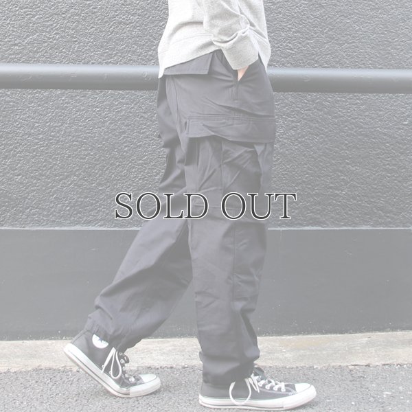 画像3: ”TROUSERS BLACK357”BDUリップストップカーゴパンツ / デッドストック