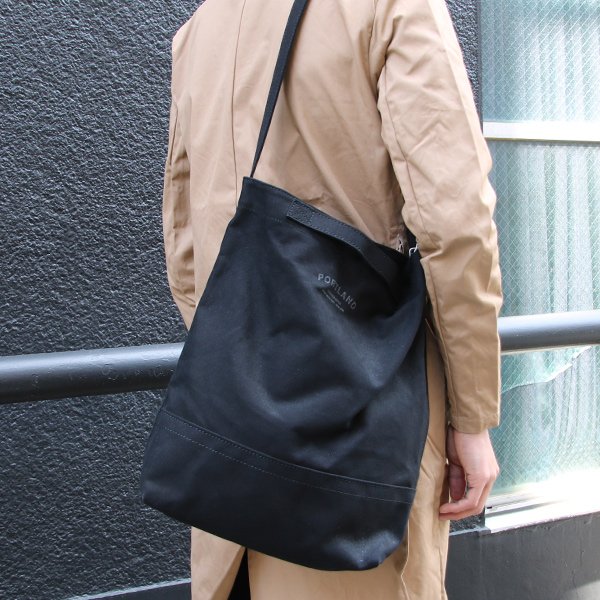 画像3: 【RE PRICE / 価格改定】10号帆布パラフィン加工2WAYショルダーバッグ / Butler Verner Sails × Upscape Audience