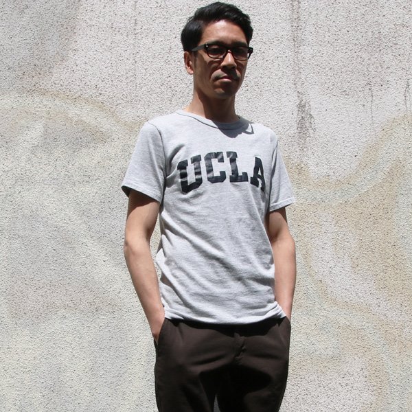 画像7: 【RE PRICE / 価格改定】UCLA "UCLA"日本製ボディクラックプリント半袖Tシャツ / Upscape Audience