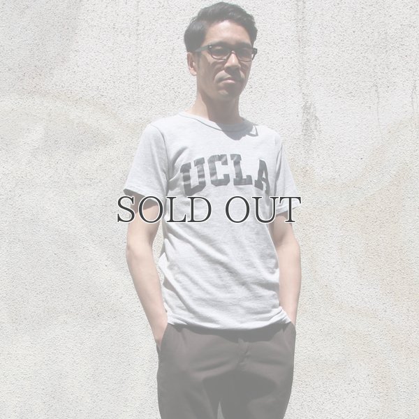 画像7: UCLA "UCLA"日本製ボディクラックプリント半袖Tシャツ / Upscape Audience