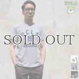 UCLA"UCLA 19 BRUINS"三素材混カレッジプリント半袖クルーネックTシャツ / Audience