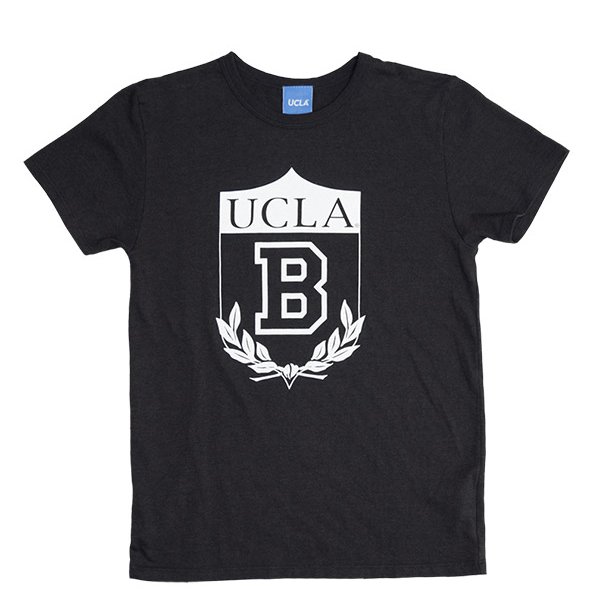 画像15: 【RE PRICE / 価格改定】 UCLA"UCLA B"エンブレム三素材混カレッジプリント半袖クルーネックTシャツ / Audience