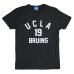 画像4: UCLA"UCLA 19 BRUINS"三素材混カレッジプリント半袖クルーネックTシャツ / Audience