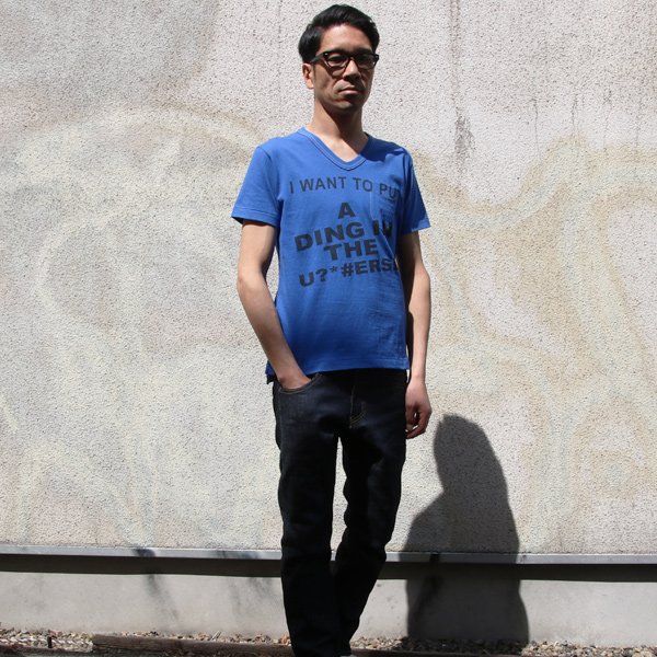 画像12: 【RE PRICE / 価格改定】 ラフィー天竺"WANT"Vネックポケット付きカットソー【MADE IN JAPAN】 / Upscape Audience