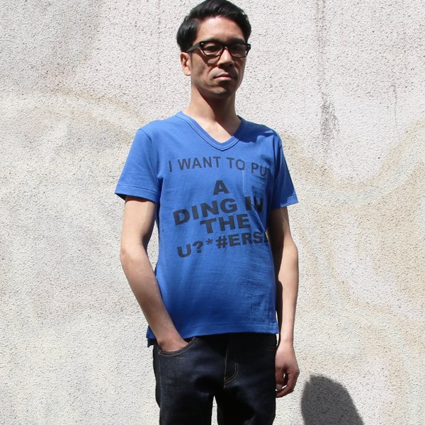 画像11: 【RE PRICE / 価格改定】 ラフィー天竺"WANT"Vネックポケット付きカットソー【MADE IN JAPAN】 / Upscape Audience