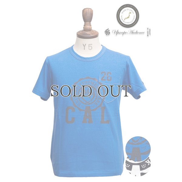 画像5: ラフィー天竺"CAL"クルーネックポケット付きカットソー【MADE IN JAPAN】 / Upscape Audience