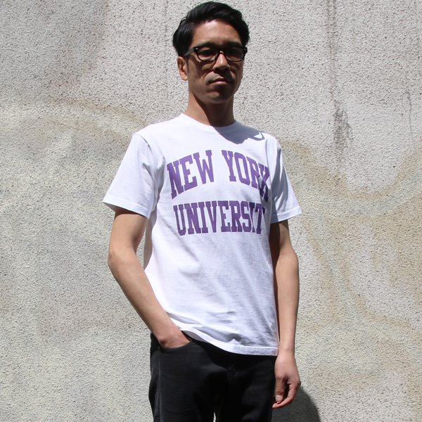 画像14: 【RE PRICE / 価格改定】NEW YORK UNIVERSITY"NEW YORK UNIVERSITY"C/N S/S 6.6oz オールドプリントT / Audience