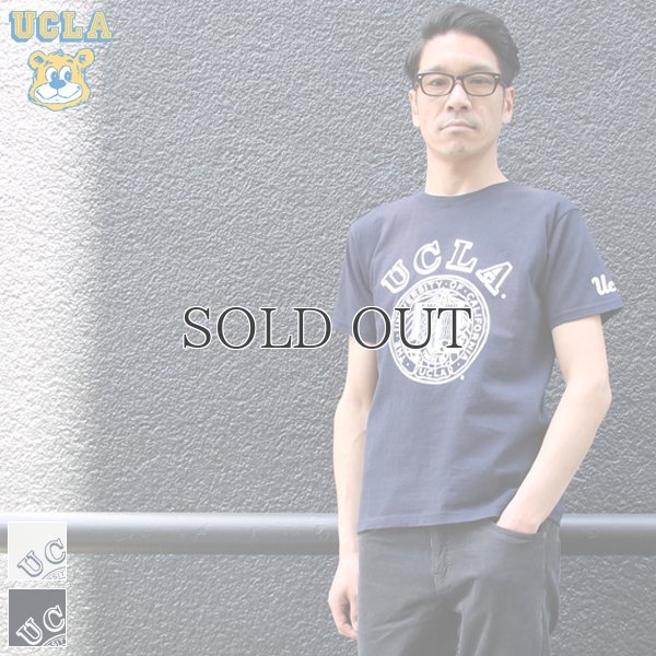 画像1: UCLA"UCLA EMBLEM"C/N S/S 6.6oz オールドプリントT / Audience