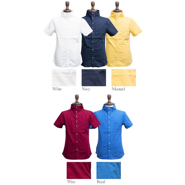 画像11: 【RE PRICE / 価格改定】綿麻スタンドドレス半袖シャツ / Audience