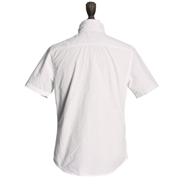 画像20: 【RE PRICE / 価格改定】ダンガリースタンドボタンダウンカラー半袖シャツ / Audience x GUNG HO