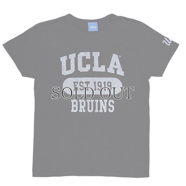 画像4: UCLA"UCLA EST.1919 BRUINS"三素材混カレッジプリント半袖クルーネックTシャツ / Audience