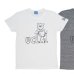 画像4: UCLA"UCLA BRUINS"三素材混カレッジプリント半袖クルーネックTシャツ / Audience (4)