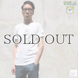UCLA"UCLA BRUINS"三素材混カレッジプリント半袖クルーネックTシャツ / Audience