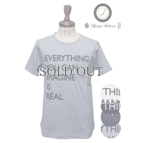 画像12: ラフィー天竺"EVERYTHING..."プリントポケット付きクルーネックT【MADE IN JAPAN】『日本製』/ Upscape Audience