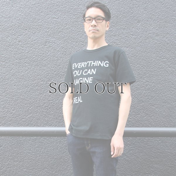 画像8: ラフィー天竺"EVERYTHING..."プリントポケット付きクルーネックT【MADE IN JAPAN】『日本製』/ Upscape Audience