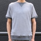 More photos1: ロングパイル C/Nガゼット サドルショルダー S/Sスウェット『日本製』Upscape Audience