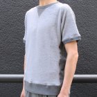 More photos2: ロングパイル C/Nガゼット サドルショルダー S/Sスウェット『日本製』Upscape Audience