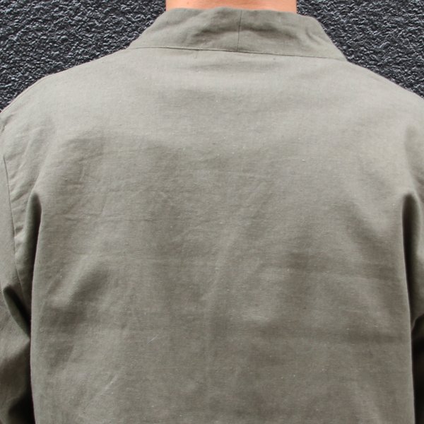 画像20: 綿麻ビンテージソフトキャンバス モックV/N カーデジャケット『日本製』/ Upscape Audience