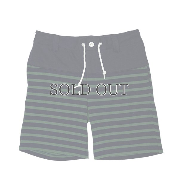 画像4: BSQボーダー天竺バイカラーイージーショーツ【MADE IN JAPAN】『日本製』/ Upscape Audience