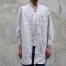 画像10: French Linen（フレンチリネン）綿麻交織ダンガリー ローマシャツコート【MADE IN JAPAN】『日本製』/ Upscape Audience