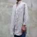 画像11: 【RE PRICE/価格改定】French Linen（フレンチリネン）綿麻交織ダンガリー ローマシャツコート【MADE IN JAPAN】『日本製』/ Upscape Audience