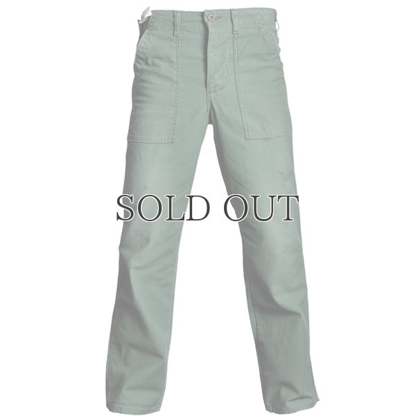 画像9: 日本国内加工リアルワーカー汚し仕上げ米国製別注バックサテンサファリトラウザー  / Audience