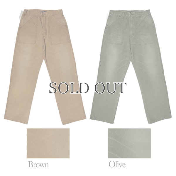 画像3: 日本国内加工ヴィンテージ仕上げ米国製別注ダックファティーグパンツ / Audience