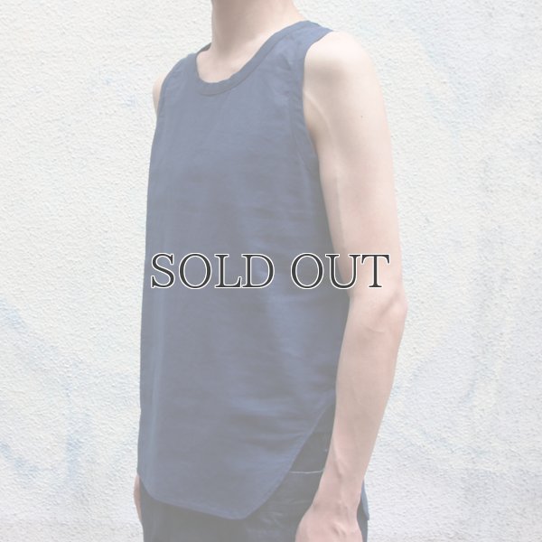 画像6: ソフトリネンコットンキャンバス ロングタンクトップ【MADE IN JAPAN】『日本製』/ Upscape Audience