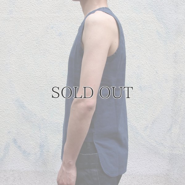 画像7: ソフトリネンコットンキャンバス ロングタンクトップ【MADE IN JAPAN】『日本製』/ Upscape Audience