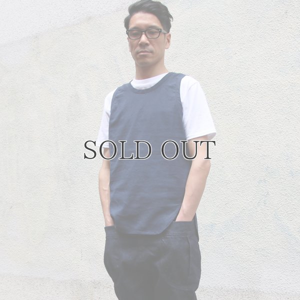 画像3: ソフトリネンコットンキャンバス ロングタンクトップ【MADE IN JAPAN】『日本製』/ Upscape Audience