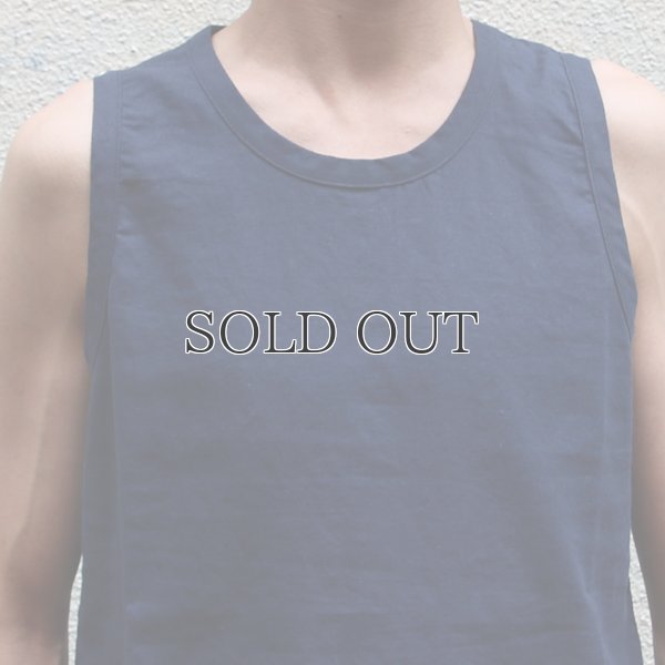 画像10: ソフトリネンコットンキャンバス ロングタンクトップ【MADE IN JAPAN】『日本製』/ Upscape Audience