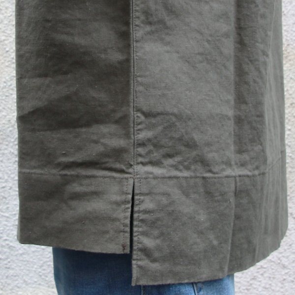 画像15: 【RE PRICE/価格改定】ソフトリネンコットンキャンバス 胸ポケ付 5分袖シャツ【MADE IN JAPAN】『日本製』/ Upscape Audience