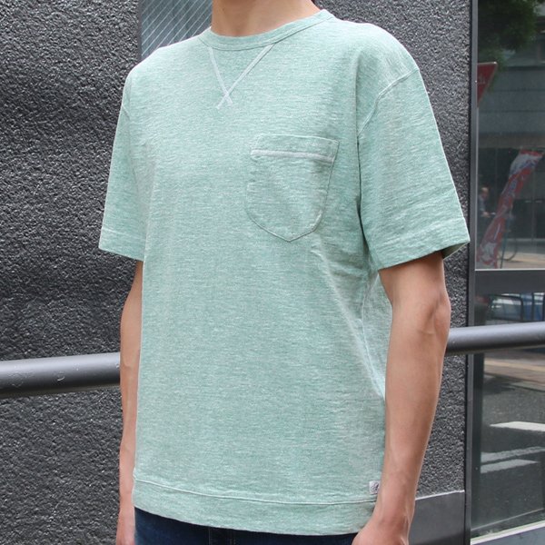 画像10: 【RE PRICE/価格改定】吊編天竺 クルーネックガゼット 胸ポケ付 Tee【MADE IN TOKYO】『東京製』  / Upscape Audience