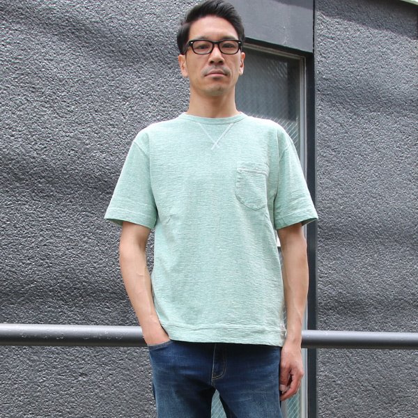 画像8: 【RE PRICE/価格改定】吊編天竺 クルーネックガゼット 胸ポケ付 Tee【MADE IN TOKYO】『東京製』  / Upscape Audience
