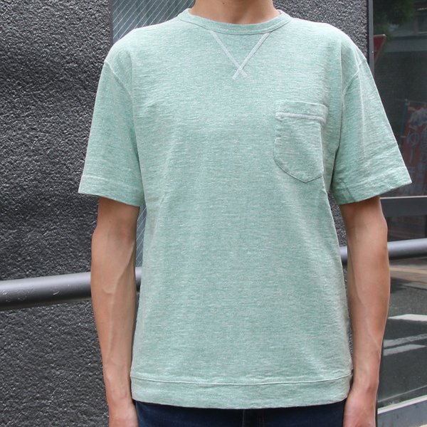 画像9: 【RE PRICE/価格改定】吊編天竺 クルーネックガゼット 胸ポケ付 Tee【MADE IN TOKYO】『東京製』  / Upscape Audience