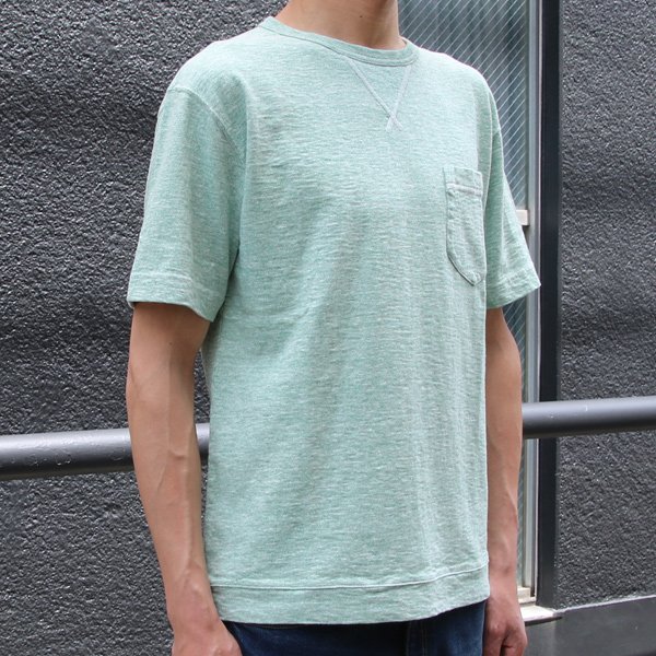 画像13: 【RE PRICE/価格改定】吊編天竺 クルーネックガゼット 胸ポケ付 Tee【MADE IN TOKYO】『東京製』  / Upscape Audience