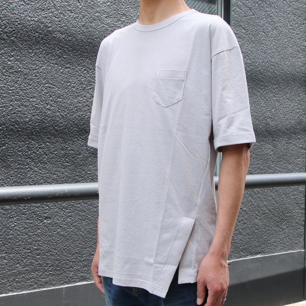 画像12: コーマ天竺 C/N ポケ付 スリットロールアップTee【MADE IN JAPAN】『日本製』/ Upscape Audience 