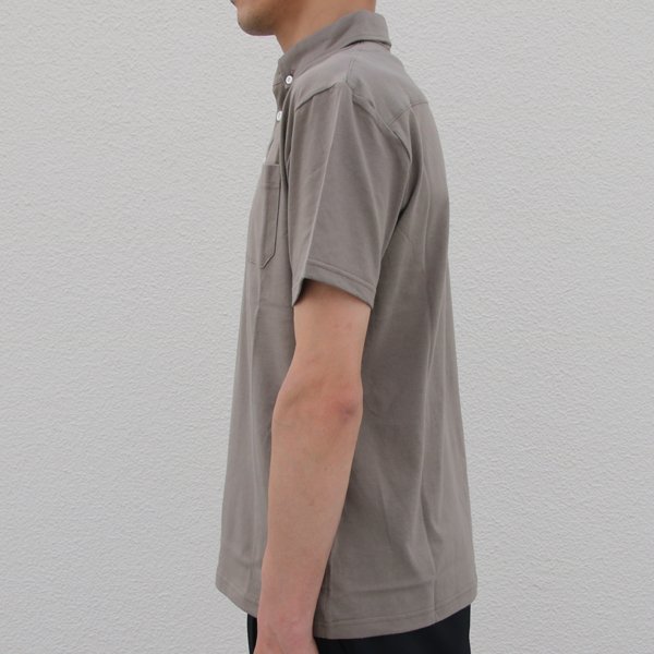 画像18: 【RE PRICE/価格改定】コーマ天竺 チビ衿ボタンダウン グラスポケット付 ポロシャツ【MADE IN JAPAN】『日本製』/ Upscape Audience