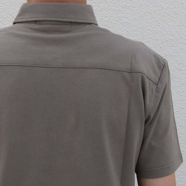 画像21: 【RE PRICE/価格改定】コーマ天竺 チビ衿ボタンダウン グラスポケット付 ポロシャツ【MADE IN JAPAN】『日本製』/ Upscape Audience