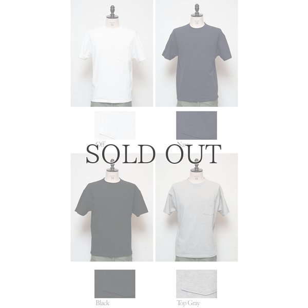 画像6: 【RE PRICE / 価格改定】BSQソリッドクルーネック胸ポケ付ビックT【MADE IN JAPAN】『日本製』/ Upscape Audience