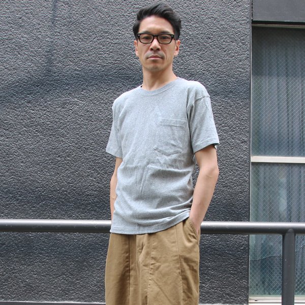 画像8: 【RE PRICE/価格改定】アメリカコットン胸ポケットクルーネック半袖カットソー / mayoSPRUCE