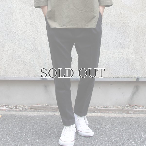 画像5: イタリアBESTE社 コットンツイル 2タックアンクルパンツ / Audience