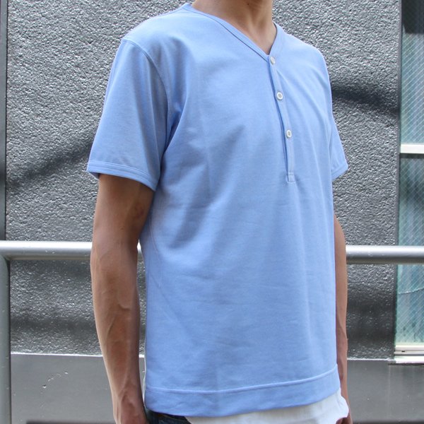 画像17: 【RE PRICE/価格改定】Coolmax(クールマックス)鹿の子 Vヘンリー S/STee【MADE IN JAPAN】『日本製』/ Upscape Audience